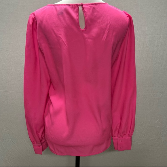 Elegant Pink Women's Top - Picture 3 of 12
